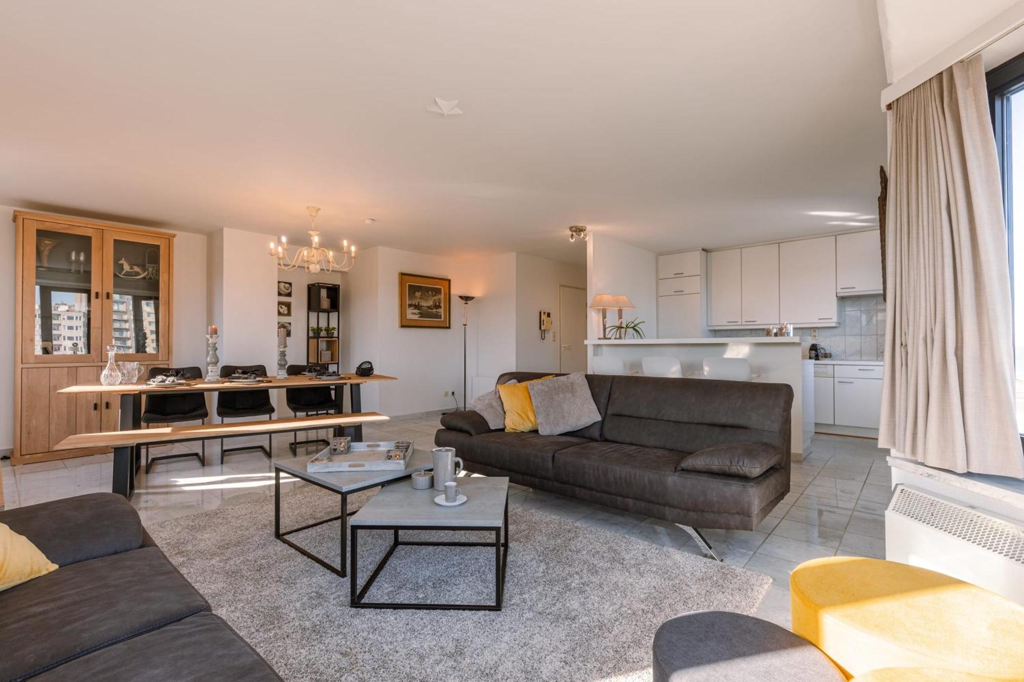 Huswell - Spacious & Modern Sea View Apartment With Garage Остенде Екстер'єр фото